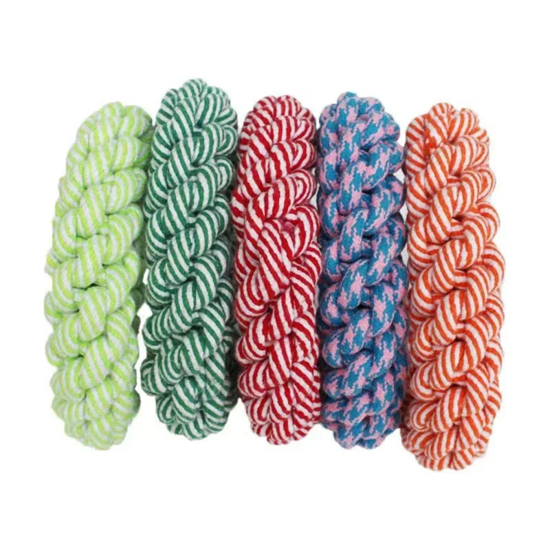 Pet Dog Rope Toys Durable Chew Bite Resistant Game Pet Toys for Medium Large Dogs Golden Retriever Pitbull Labrador Supplies