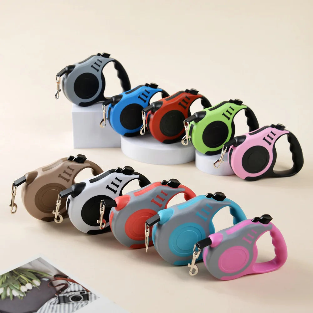 Pet leash small and medium-sized dogs and dogs automatic telescopic traction device portable dog walking pet supplies