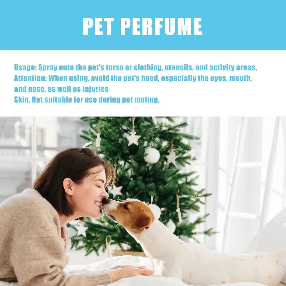100ml Eco-Friendly Pet Perfume Deodorization and Odor Removal for Dogs and Cats Plastic Pet Environment Deodorant Supplies