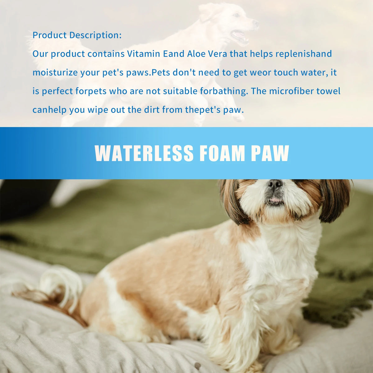 100ml Eco-Friendly Pet Perfume Deodorization and Odor Removal for Dogs and Cats Plastic Pet Environment Deodorant Supplies