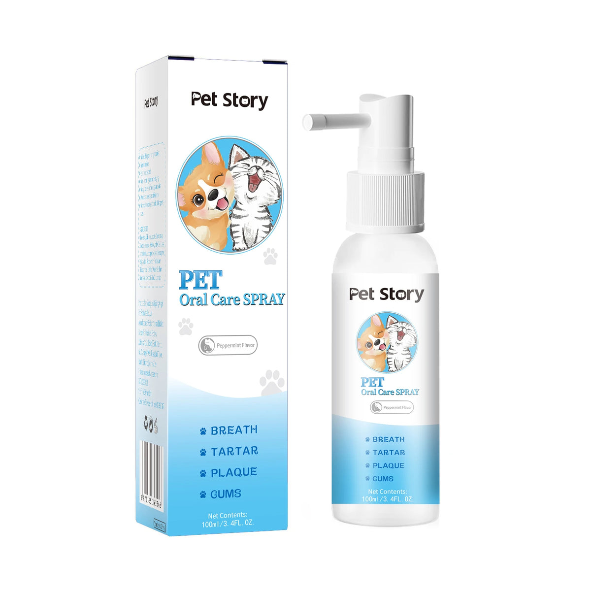 100ml Eco-Friendly Pet Perfume Deodorization and Odor Removal for Dogs and Cats Plastic Pet Environment Deodorant Supplies