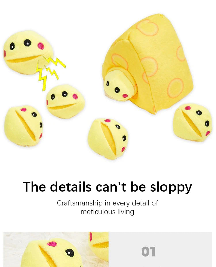 Pet Leakage Sniffing Toy Hide Food Puzzle Dog Training Interactive Sound Toy Suppleness There Elasticity Durable Pet Supplies