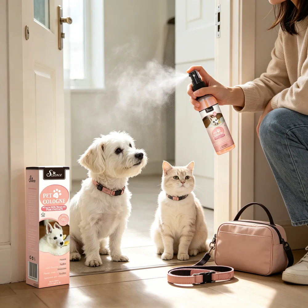 100ml Eco-Friendly Pet Perfume Deodorization and Odor Removal for Dogs and Cats Plastic Pet Environment Deodorant Supplies